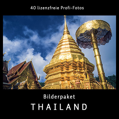 Bilderpaket Thailand - 40 lizenfreie Profi-Fotos
