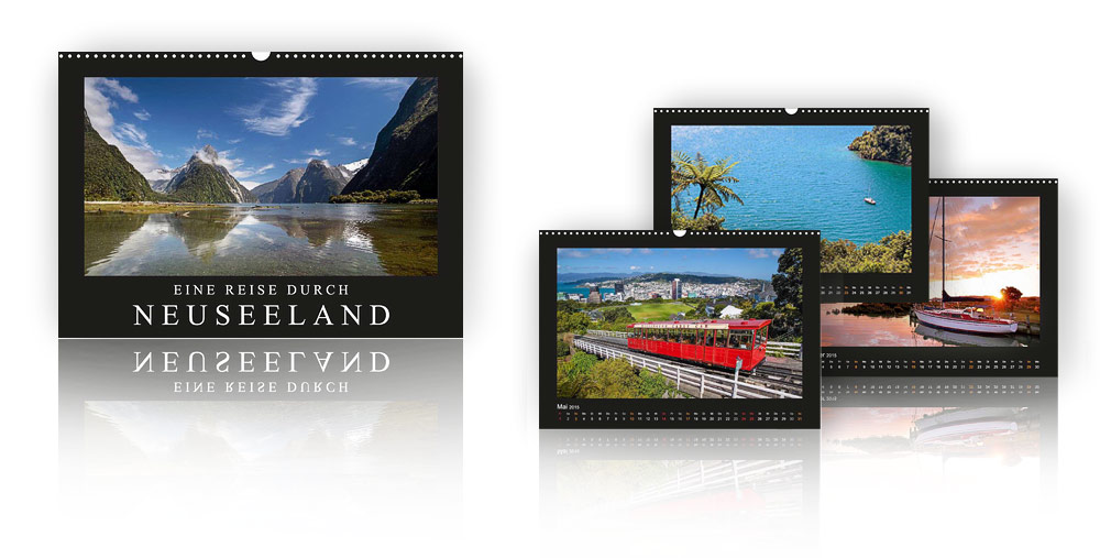 Kalender Eine Reise durch Neuseeland