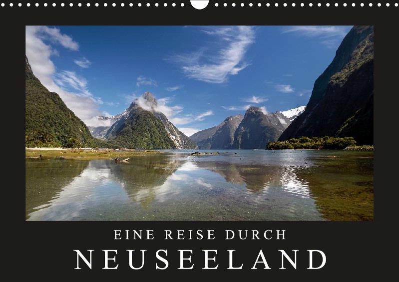 Eine Reise durch Neuseeland Monatskalender