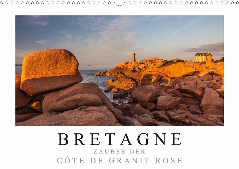 Kalender Bretagne - Zauber der Cote de Granit Rose