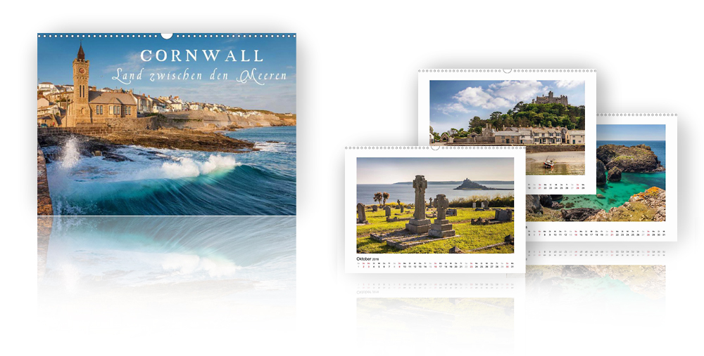 Kalender Cornwall - Land zwischen den Meeren