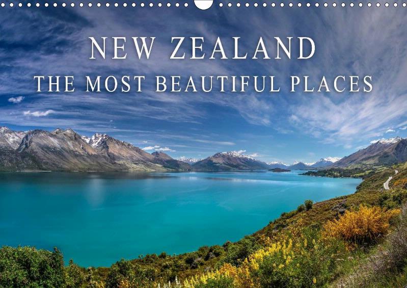 Calendar New Zealand - The most beautiful places