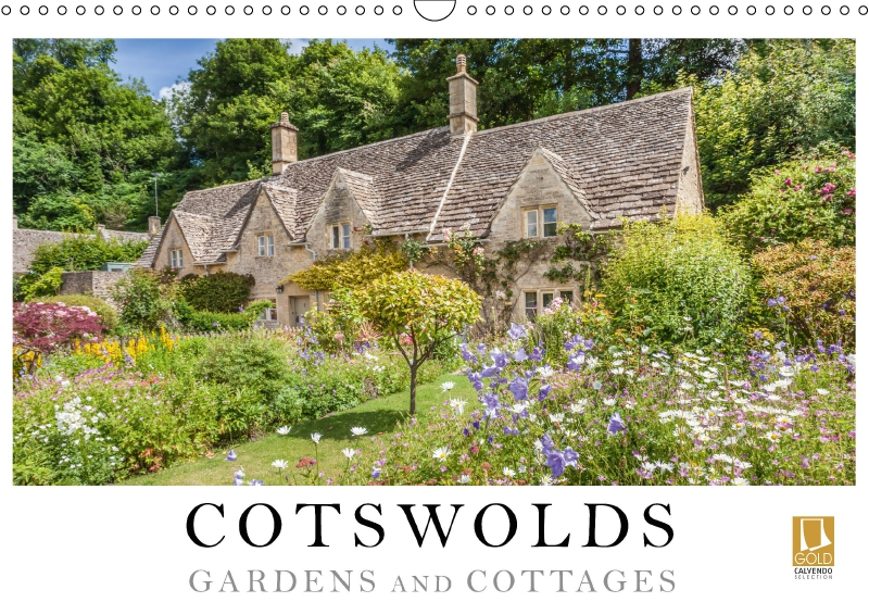 Calendar Cotswolds - Gardens and Cottages