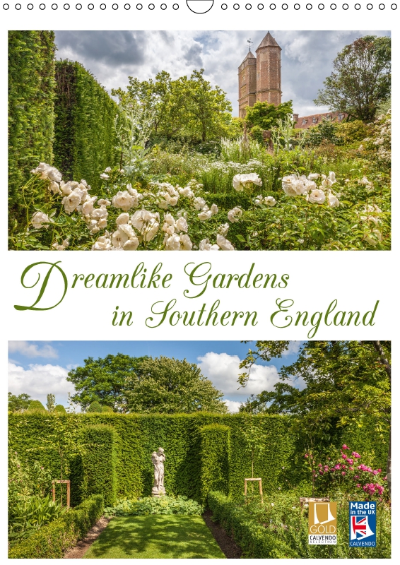 Calendar Dreamlike Gardens in Southern England