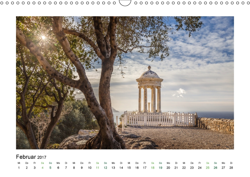 Der Garten von San Marroig auf Mallorca (Kalender Stille Oasen 2017)