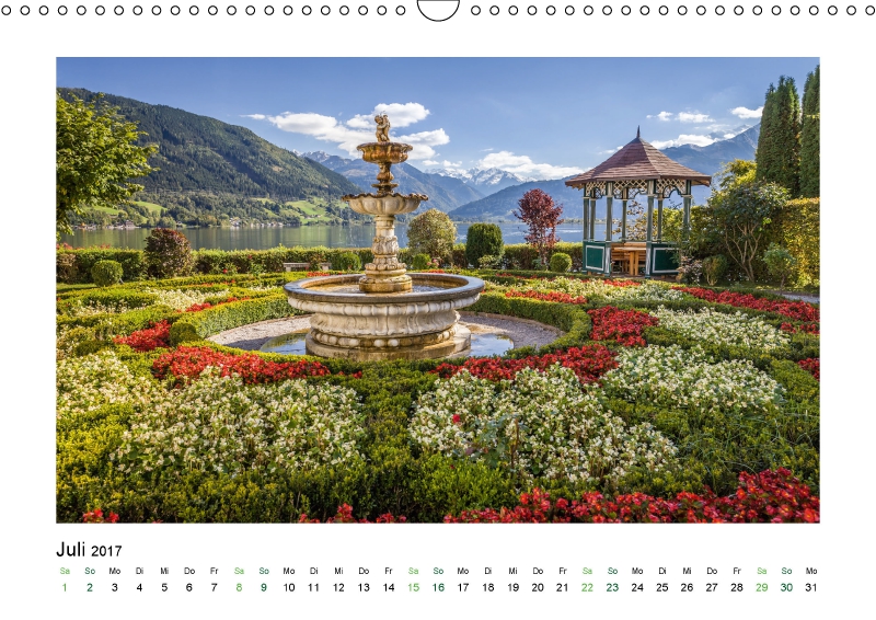 Garten am Zeller See (Kalender Stille Oasen 2017)