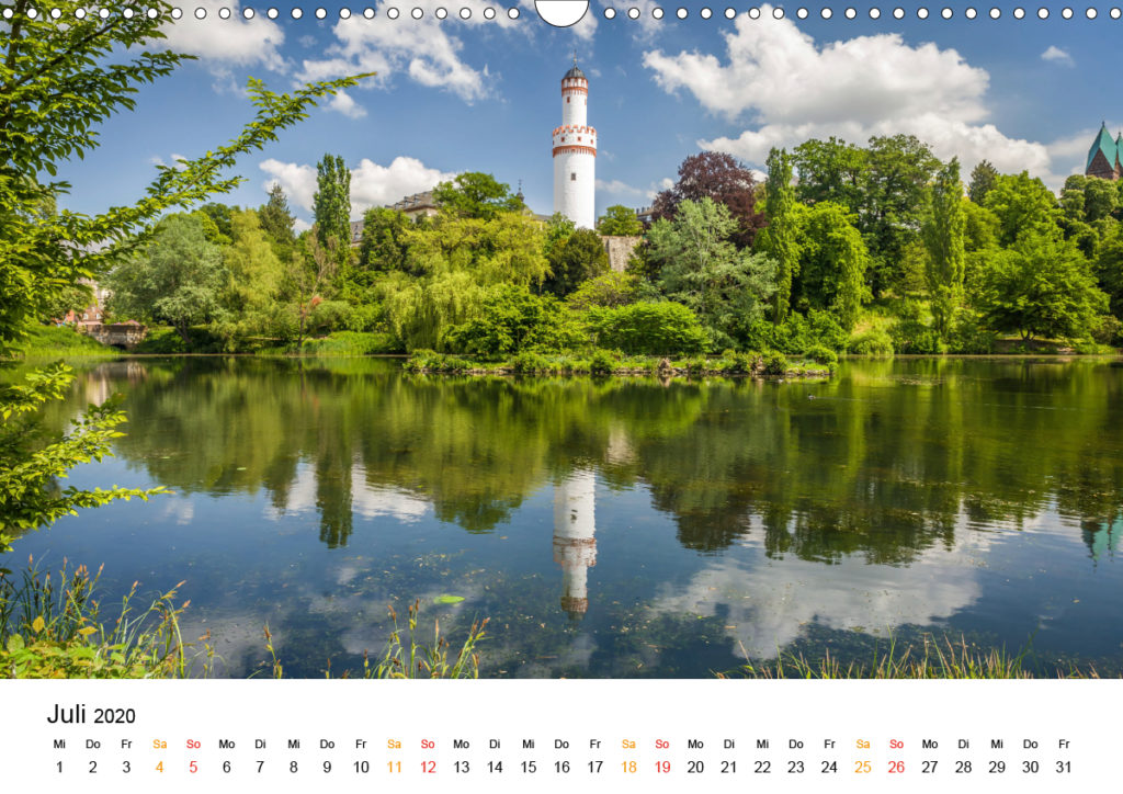 Kalender Bad Homburg - Die Perle im Hochtaunus (Calvendo-Verlag), Bild Juli