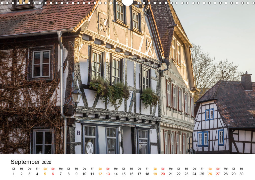 Kalender Bad Homburg - Die Perle im Hochtaunus (Calvendo-Verlag), Bild September