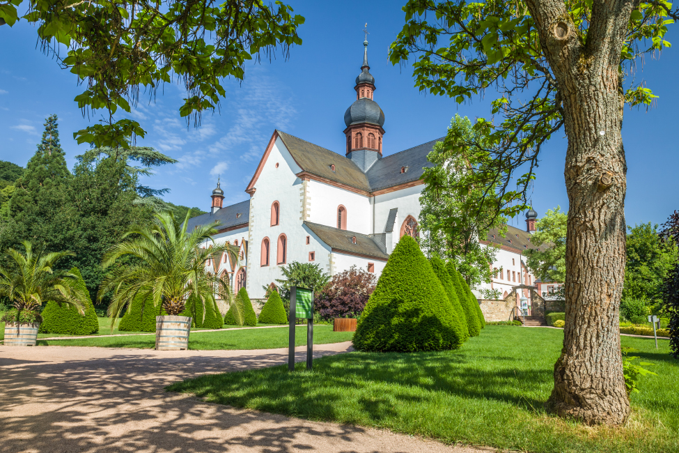 Zisterzienserkloster Eberach bei Kiedrich, Rheingau, Hessen, Deutschland