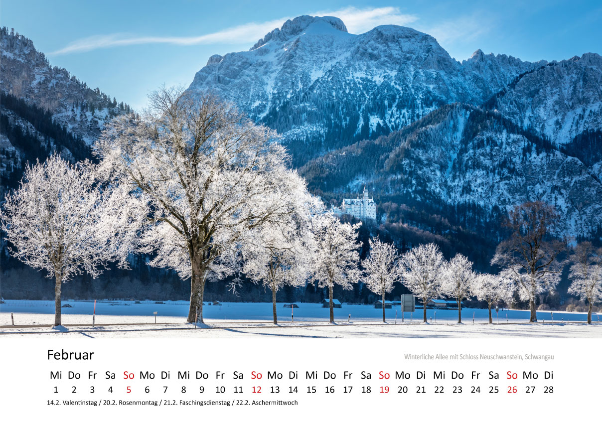 Kalender - Bayern 2025 | Christian Müringer - Reise- und Naturfotograf
