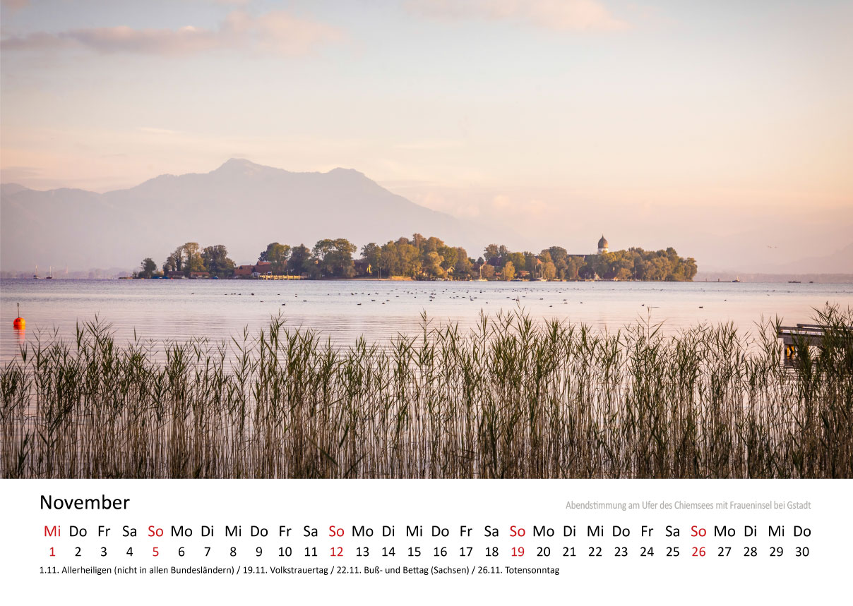 Kalender - Bayern 2025 | Christian Müringer - Reise- und Naturfotograf