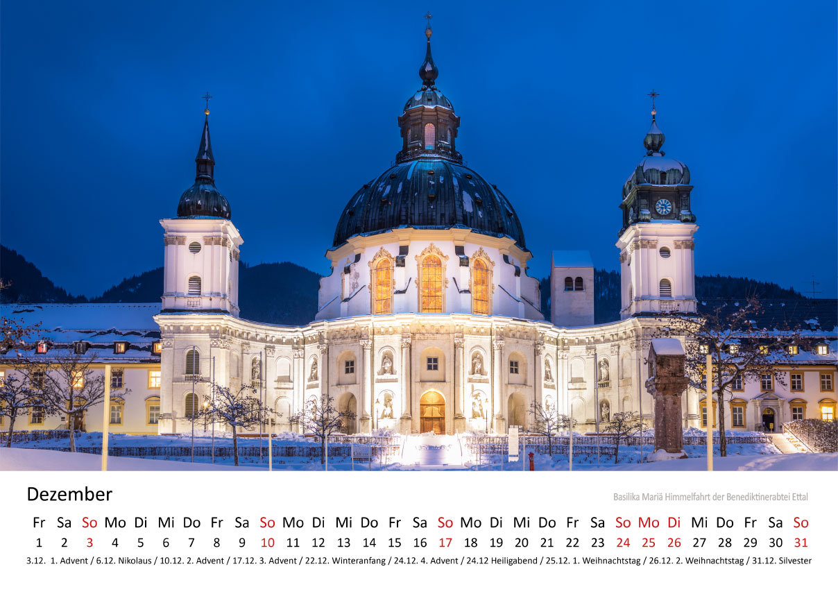 Kalender - Bayern 2025  Christian Müringer - Reise- und Naturfotograf