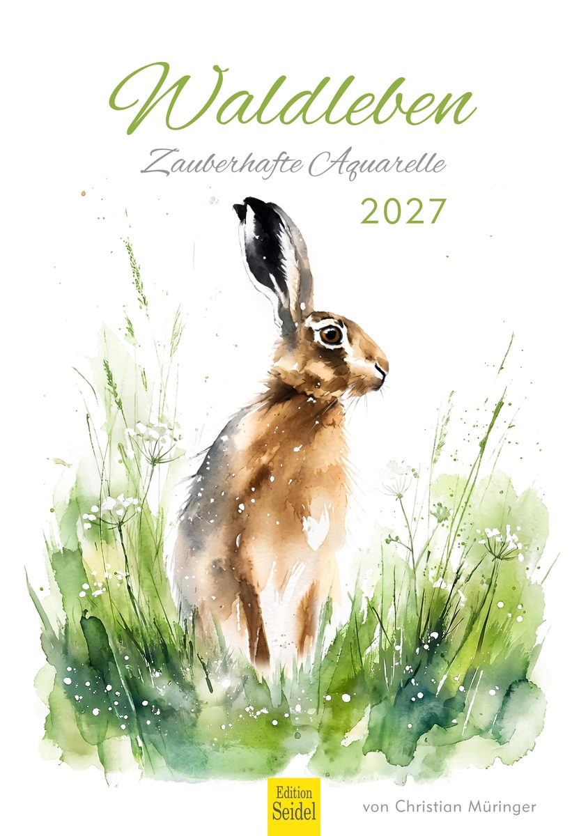 Kalender Waldleben - Zauberhafte Illustrationen 2027