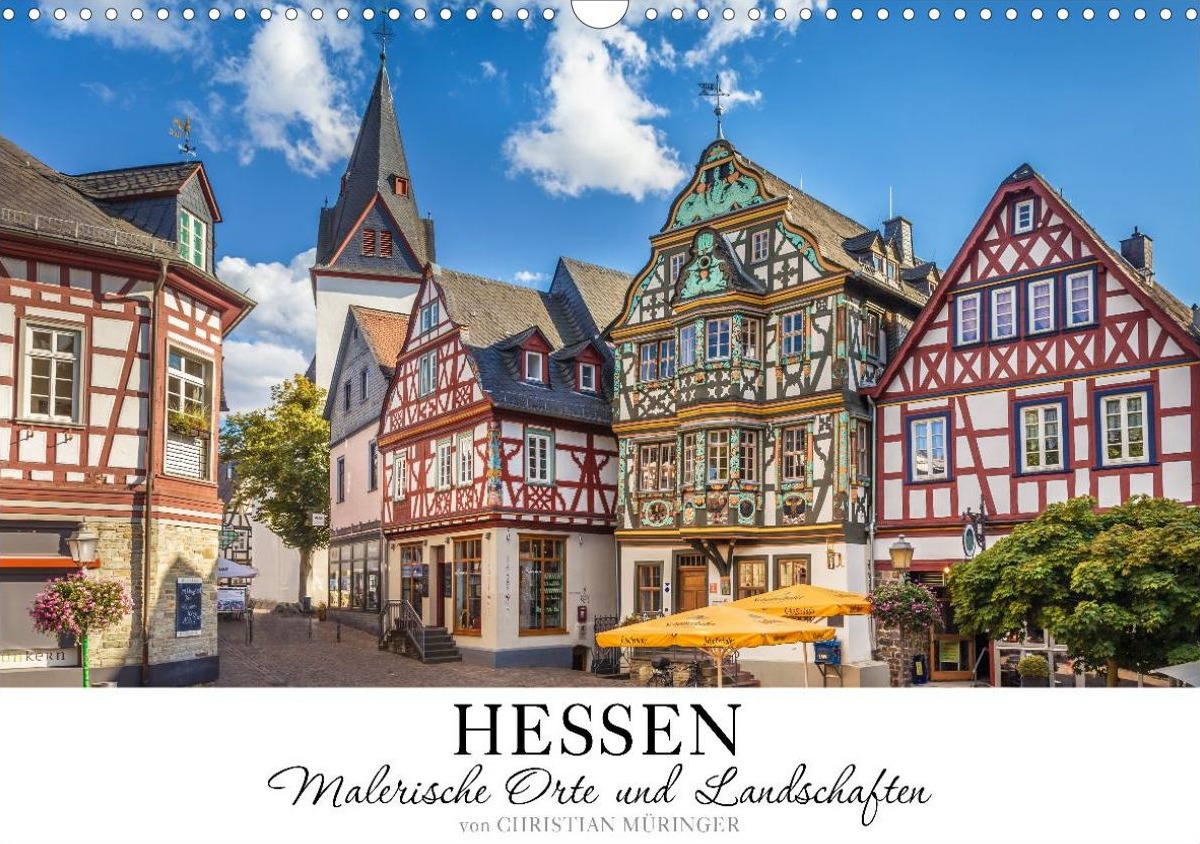 Kalender Hessen - Malerische Landschaften und Orte 2027
